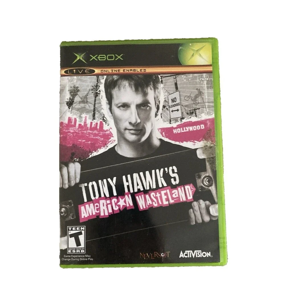 Tony Hawk's American Wasteland (Xbox, 2005) Activision VERY GOOD W/MANUAL!